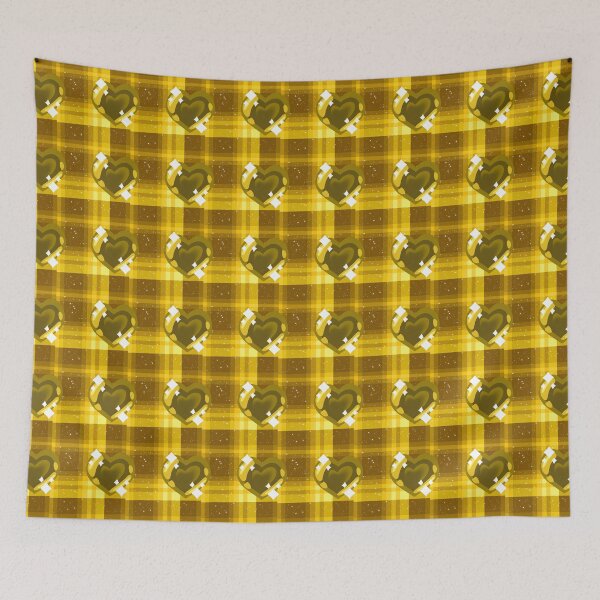 Item preview, Heart of Gold Caring Bear Inspired Plaid designed and sold by joysqueezed-out.