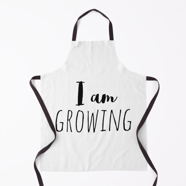 Item preview, I Am Growing – Affirmation – Daily Progress Typography designed and sold by Camila  Ardila.