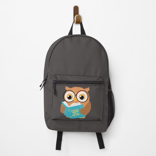 Item preview, Owl reading a book. Read it all, understand it all... and then take a nap. designed and sold by lunadesignsmoon.