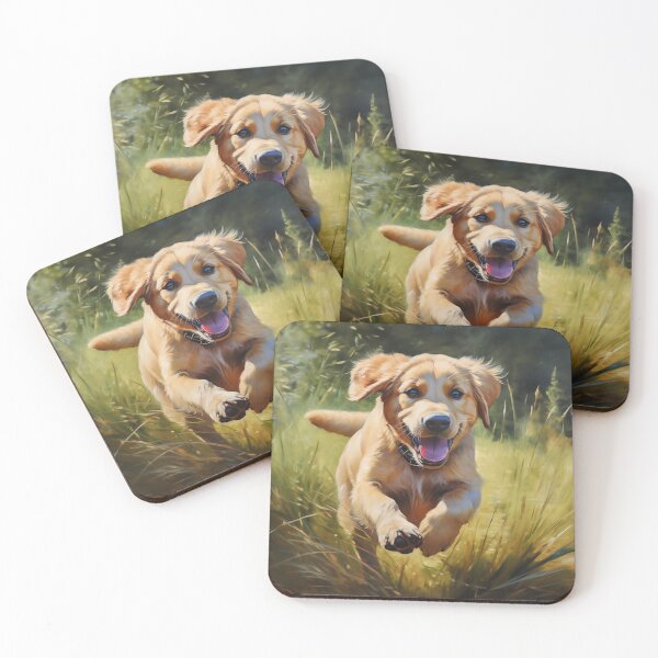 Item preview, Running Labrador Retriever Puppy designed and sold by PetsArt.