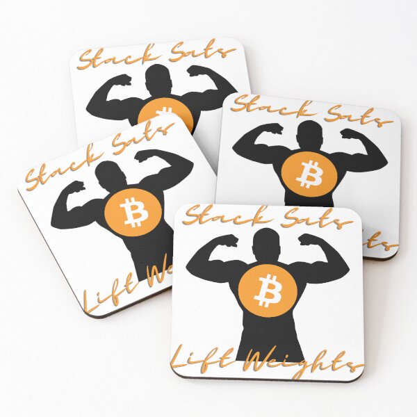 Item preview, Stack Sats - Lift Weights designed and sold by MoxCrypto.