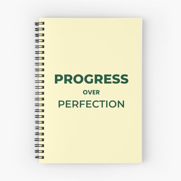 Item preview, Progress Over Perfection – Daily Reminder for Hustlers and Dreamers designed and sold by thoratsdesign.