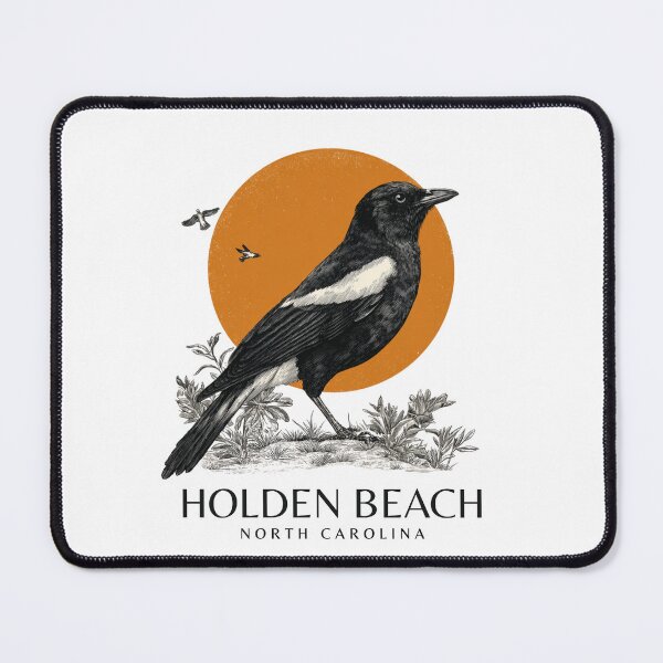 Item preview, A Vintage Illustration of Holden Beach - North Carolina - US designed and sold by GoodOldVintage.