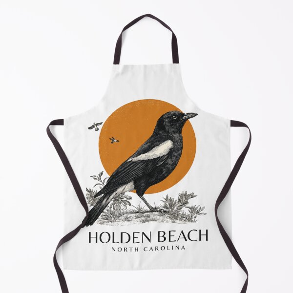 Item preview, A Vintage Illustration of Holden Beach - North Carolina - US designed and sold by GoodOldVintage.