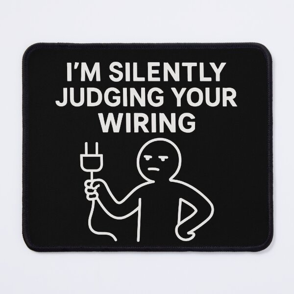 Item preview, I’m Silently Judging Your Wiring Funny Electrician designed and sold by tmerchtrends.