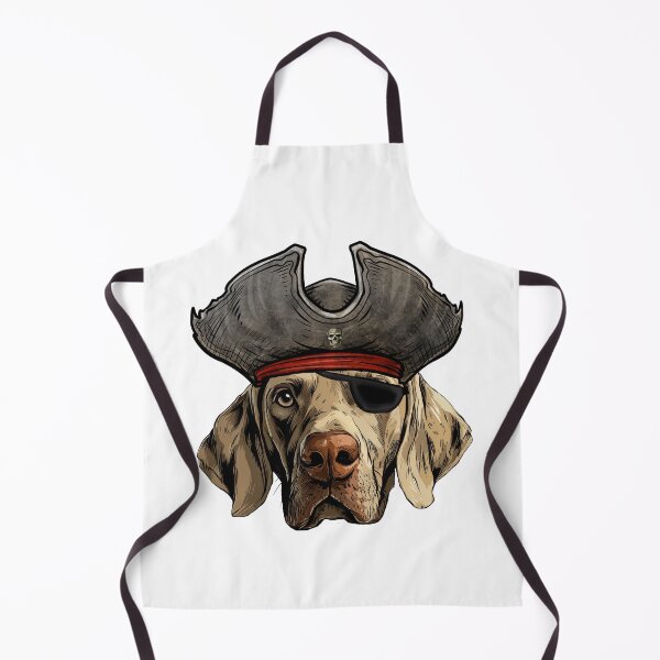 Item preview, Weimaraner Pirate designed and sold by whyitsme.