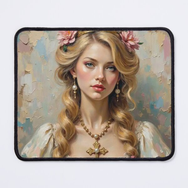 Item preview, Divine Radiance: The Golden-Crowned Muse of Spring designed and sold by highvibz72.