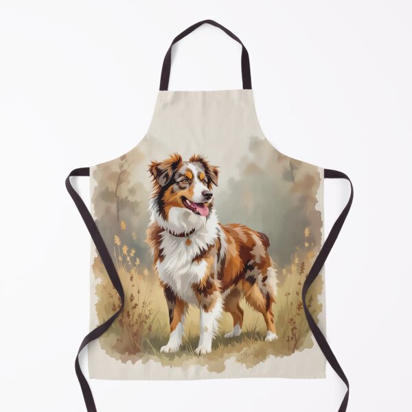 Item preview, Aussie - Red Merle Australian Shepherd Dog designed and sold by csforest.