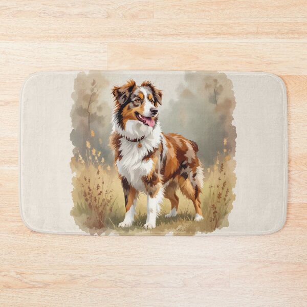 Item preview, Aussie - Red Merle Australian Shepherd Dog designed and sold by csforest.