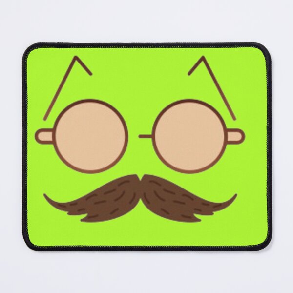 Item preview, Glass and moustache designed and sold by DrAMROS.