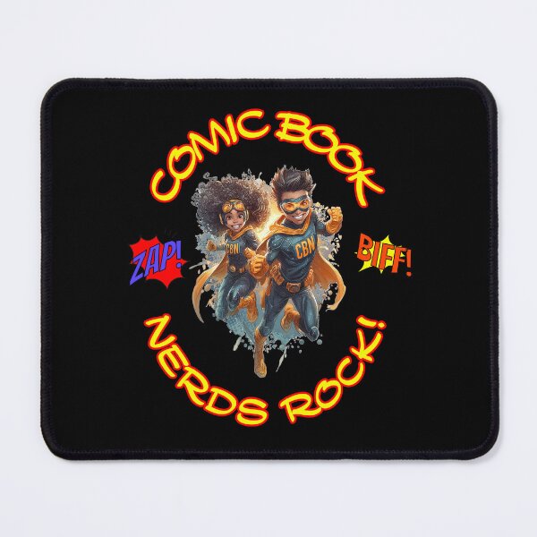 Item preview, Comic Book Nerds Rock! designed and sold by BadAttitudeTees.