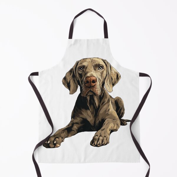Item preview, Weimaraner Dog Illustration designed and sold by whyitsme.