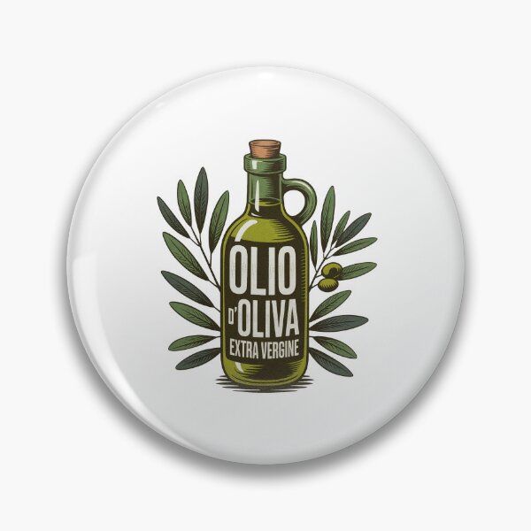 Item preview, Vintage Italian Olio d’Oliva Olive Oil Retro designed and sold by PietrzakDesign.