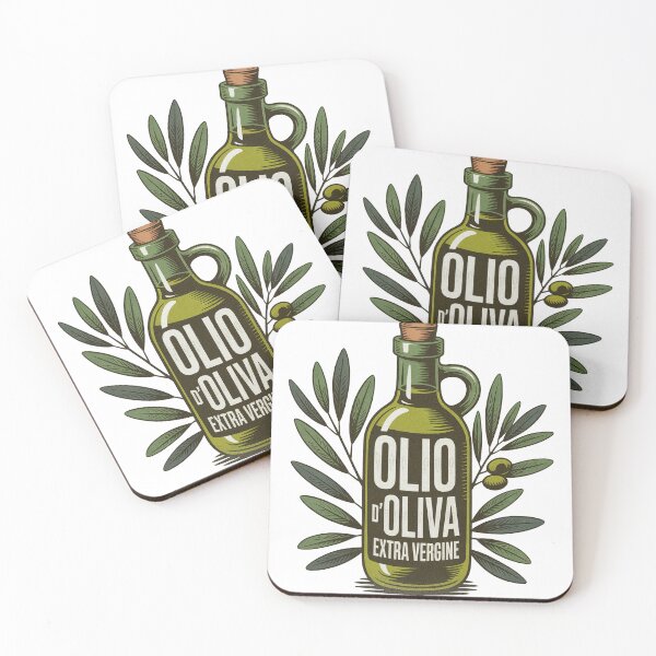 Item preview, Vintage Italian Olio d’Oliva Olive Oil Retro designed and sold by PietrzakDesign.