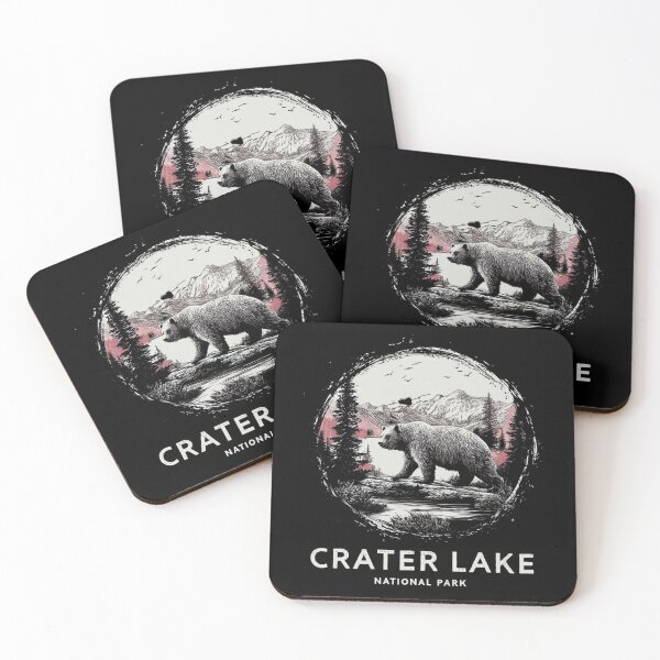 Item preview, Crater Lake National Park - Oregon - USA designed and sold by GoodOldVintage.