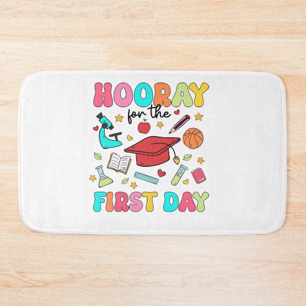 Item preview, Hooray for the First Day – Fun Teacher Back to School  designed and sold by artcultreone.