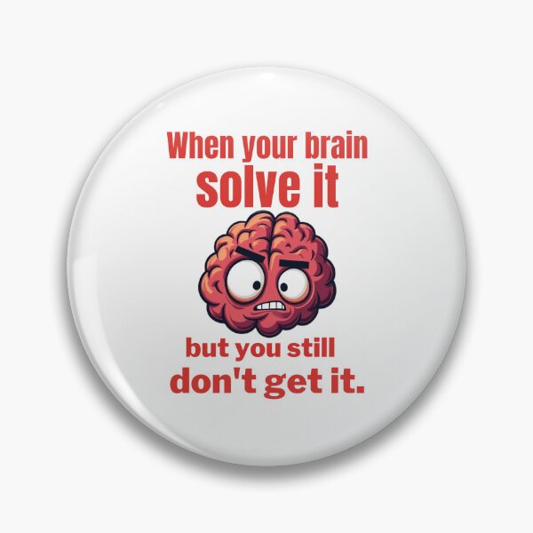 Item preview, Brain Teaser Humor- Brain Teaser designed and sold by wellie-chic.
