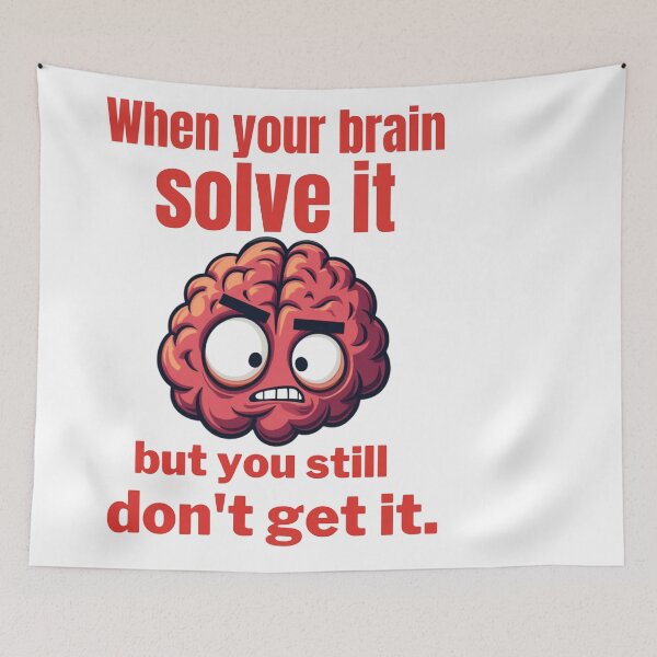 Item preview, Brain Teaser Humor- Brain Teaser designed and sold by wellie-chic.
