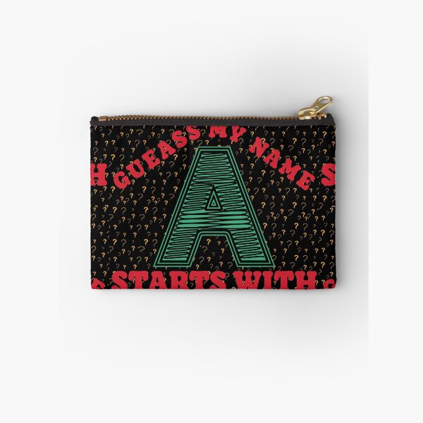 Item preview, Guess My Name Starts With "A"  | Mystery Alphabet Letter "A" Design designed and sold by ManyVersee.