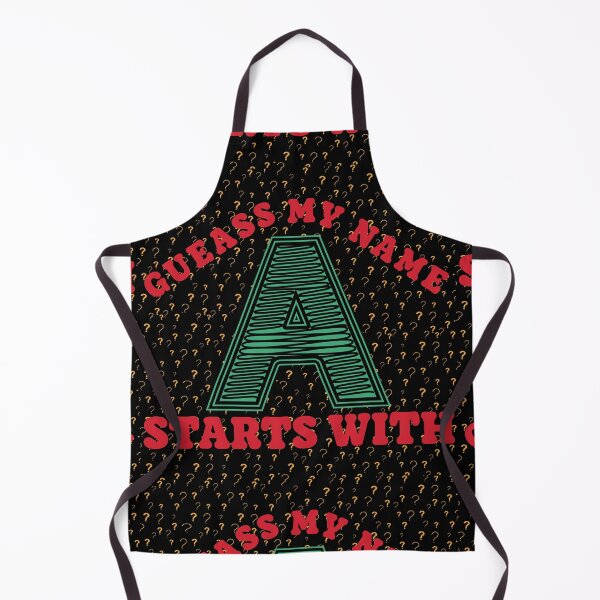 Item preview, Guess My Name Starts With "A"  | Mystery Alphabet Letter "A" Design designed and sold by ManyVersee.