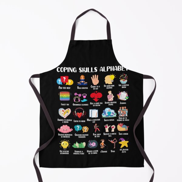 Item preview, Coping Skills Alphabet, School Counselor, Occupational Therapy, SPED Teacher, Social Worker designed and sold by behindthefacts.