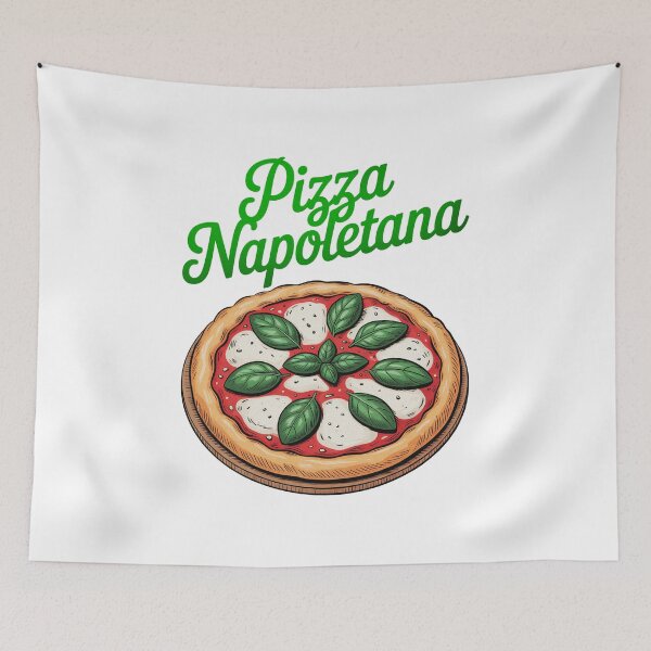 Item preview, Vintage Italian Pizza Napoletana Food Cuisine Retro designed and sold by PietrzakDesign.