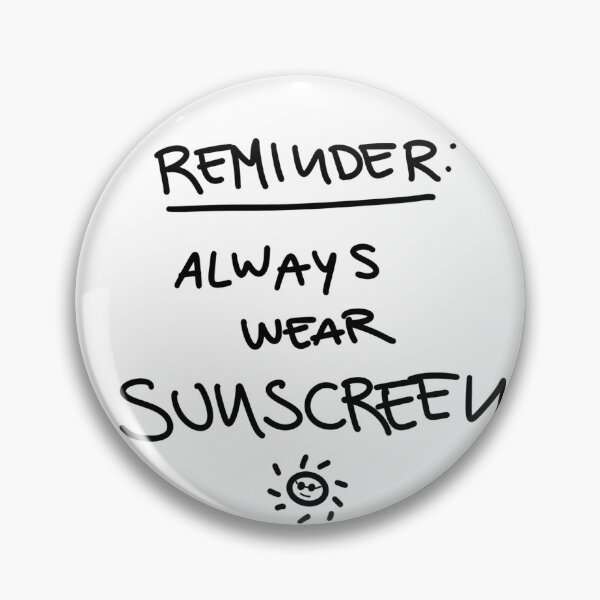 Item preview, reminder: always wear sunscreen! summer 2025  designed and sold by jolesartt.