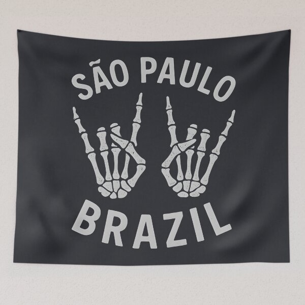 Item preview, São Paulo Brazil  designed and sold by CreepyCornerArt.