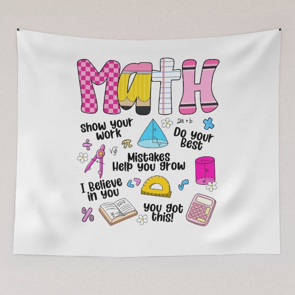 Item preview, Math Teacher – Back to School Vibes for Educators designed and sold by artcultreone.