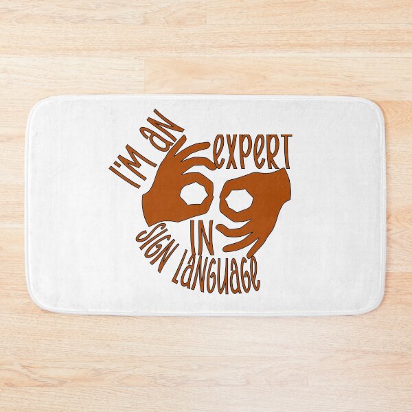 Item preview, I Am an Expert in Sign Language – Sign Language & Communication Design – Accessibility & Gift Idea designed and sold by sednalafandy79.