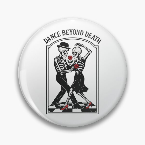 Item preview, Dance Beyond Death – Skeleton Tango Art designed and sold by Joyloom.