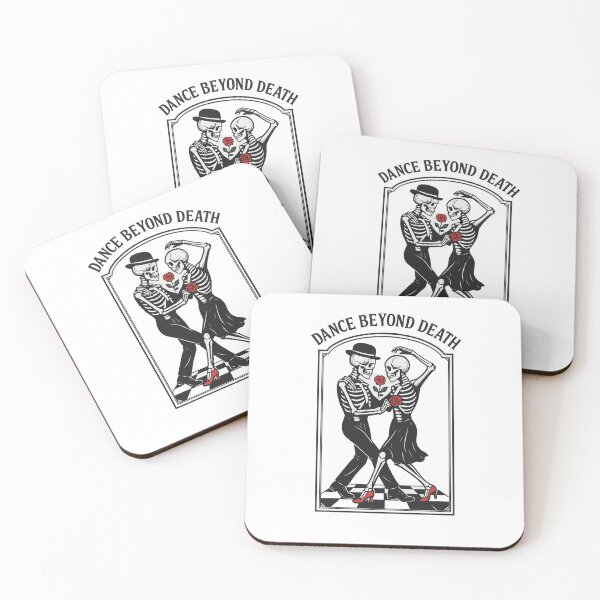 Item preview, Dance Beyond Death – Skeleton Tango Art designed and sold by Joyloom.