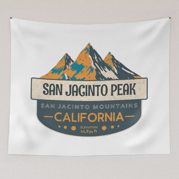 Item preview, San Jacinto Peak, San Jacinto Mountains, California, Mountain Design designed and sold by Wanderful-roads.