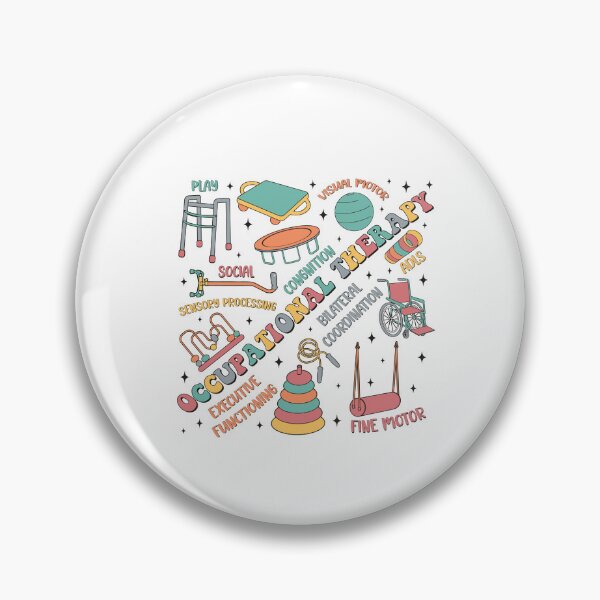 Item preview, Occupational Therapy Retro, ABA Therapist, COTA, Speech Therapy, BCBA, Mental Health designed and sold by behindthefacts.