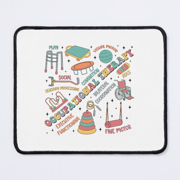 Item preview, Occupational Therapy Retro, ABA Therapist, COTA, Speech Therapy, BCBA, Mental Health designed and sold by behindthefacts.