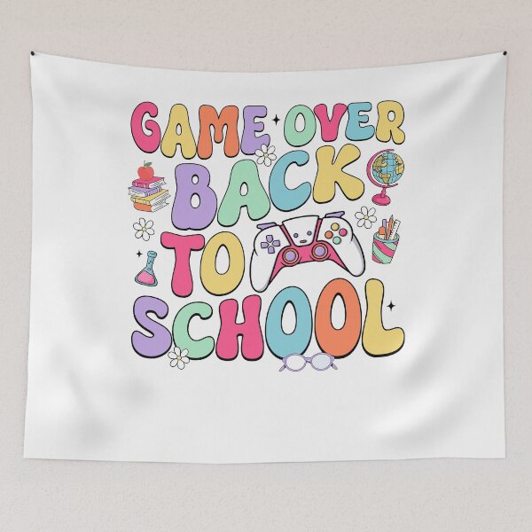 Item preview, Game Over – Funny Back to School Teacher  designed and sold by artcultreone.
