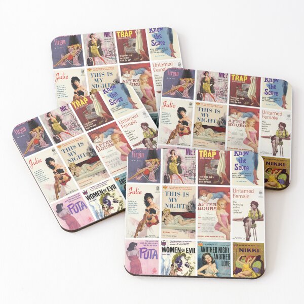 Item preview, Femme Fatales: Know the Score! Pulp Magazine Cover Art  designed and sold by centuryretromedia.