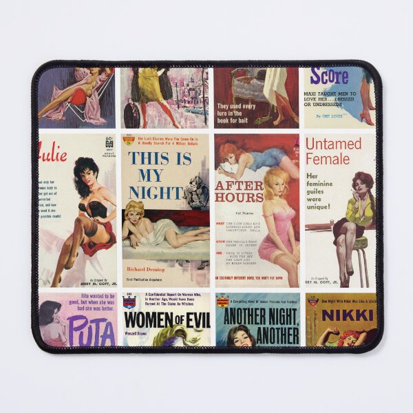 Item preview, Femme Fatales: Know the Score! Pulp Magazine Cover Art  designed and sold by centuryretromedia.