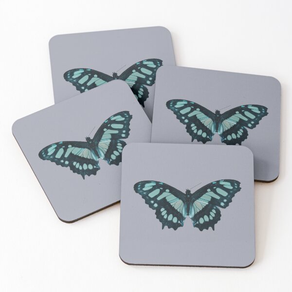 Item preview, Teal Malachite Butterfly designed and sold by Studio Sonder.