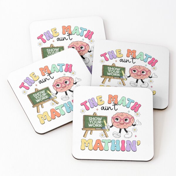 Item preview, The Math Ain’t Mathin’ – Funny Math Teacher Back to School  designed and sold by artcultreone.
