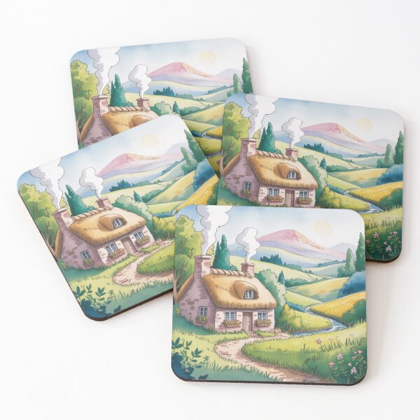 Item preview, Watercolor Countryside designed and sold by ArtQueen777.