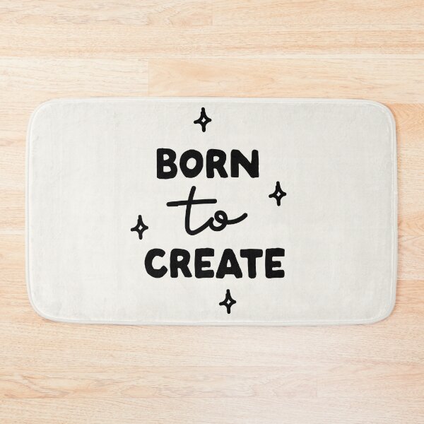 Item preview, Born To Create - Motivational Quote -  A Sacred Message for Inspired Living designed and sold by Bojana Studio.