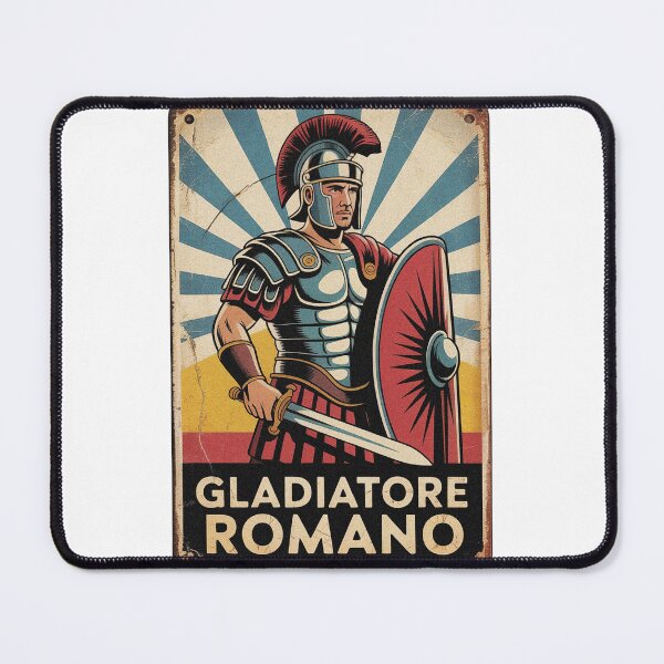 Item preview, Vintage Italian Roman Gladiator Warrior Colloseum Retro designed and sold by PietrzakDesign.