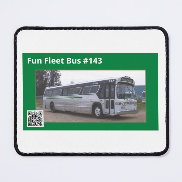Item preview, Fun Fleet Bus #143 designed and sold by Fun Fleet Swag.