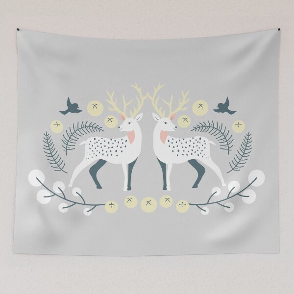Item preview, Winter Deers -1 designed and sold by Farissa Designs.