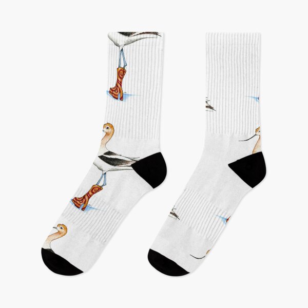 Item preview, American Avocet in Mod Boots designed and sold by JimsBirds.