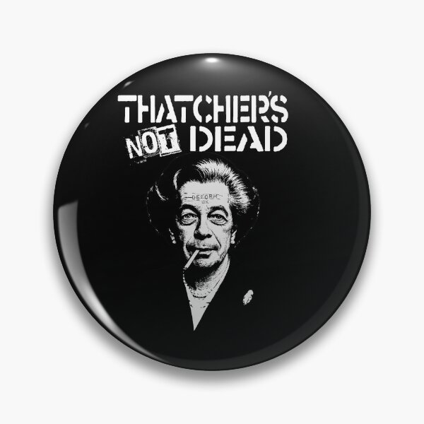 Item preview, Thatcher’s Not Dead – Anti-Farage Protest T-Shirt designed and sold by ridethelining.