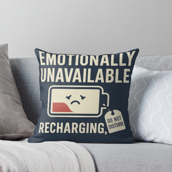 Aperçu de l'œuvre Émotionnellement indisponible (Recharge…) créée et vendue par CyangProduct.