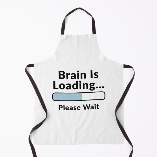 Item preview, Brain Is Loading Sticker – Funny Productivity Quote for Overthinkers, Students & Creatives designed and sold by damithez.