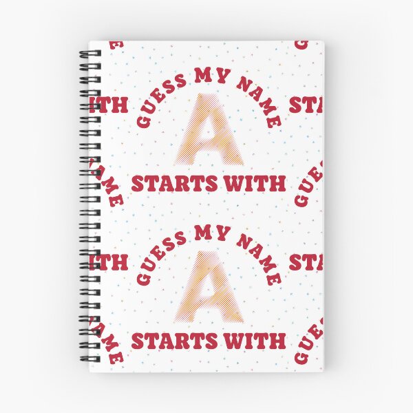 Item preview, Guess My Name Starts With "A"  | Mystery Alphabet Letter "A" Design designed and sold by ManyVersee.